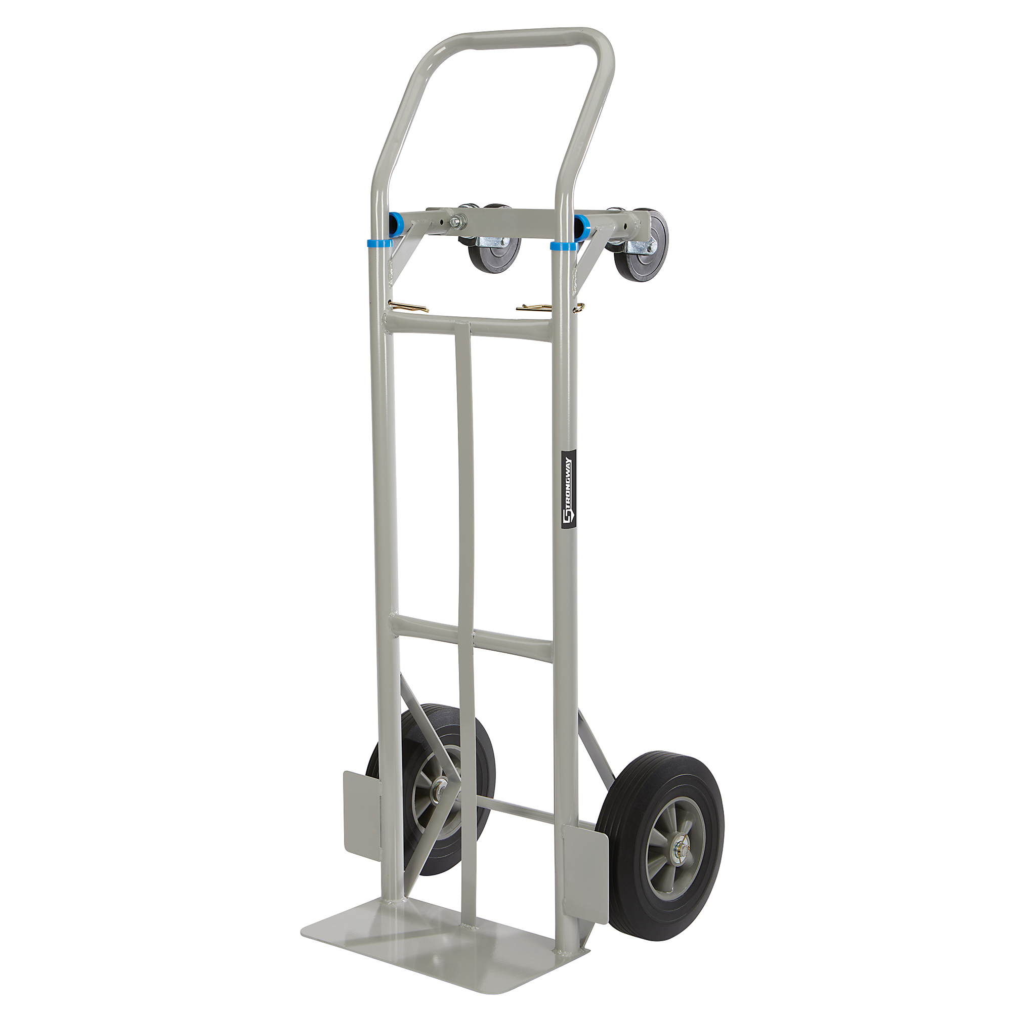 Strongway 2in1 Convertible Hand Truck, 600Lb. Capacity, 47.24in.H